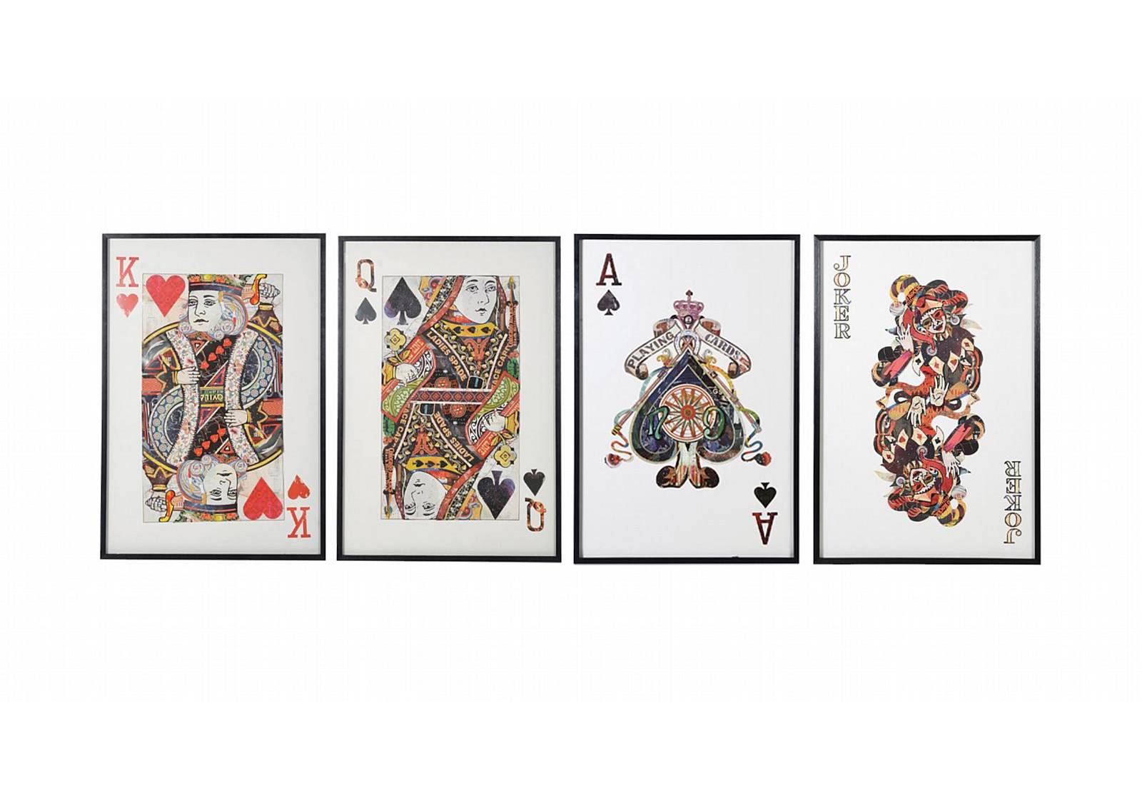 Playing Card Art Prints - Playing Card Art Prints : Tiki series of ...
